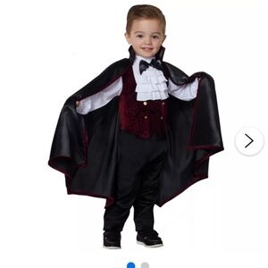 Spirit Toddler Vampire Costume Deluxe 3T-4T NWT